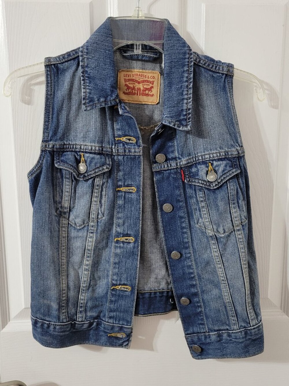 Levi's Classic Women's Denim Vest - Size XS
